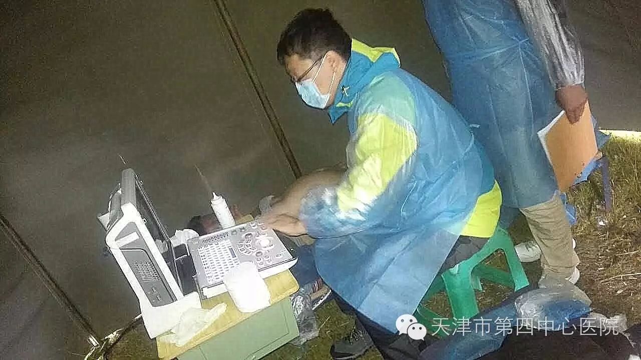 第四中心医院超声科医师曾辉赴西藏参加包虫病