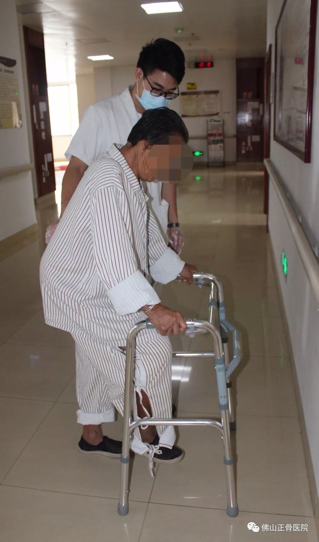 神了! 80岁老人髌骨骨折 术后三天竟能下床行走