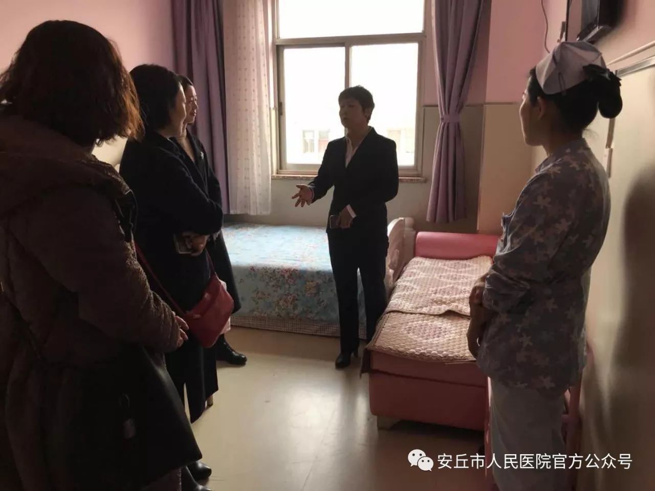 潍坊市妇幼保健院来我院考察指导月子中心工作