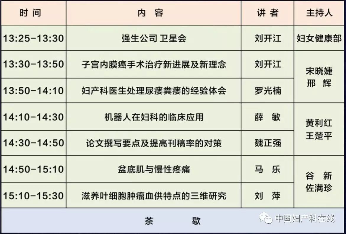 7.9.15-17日 武汉 第一届湖北省人民医院妇科微